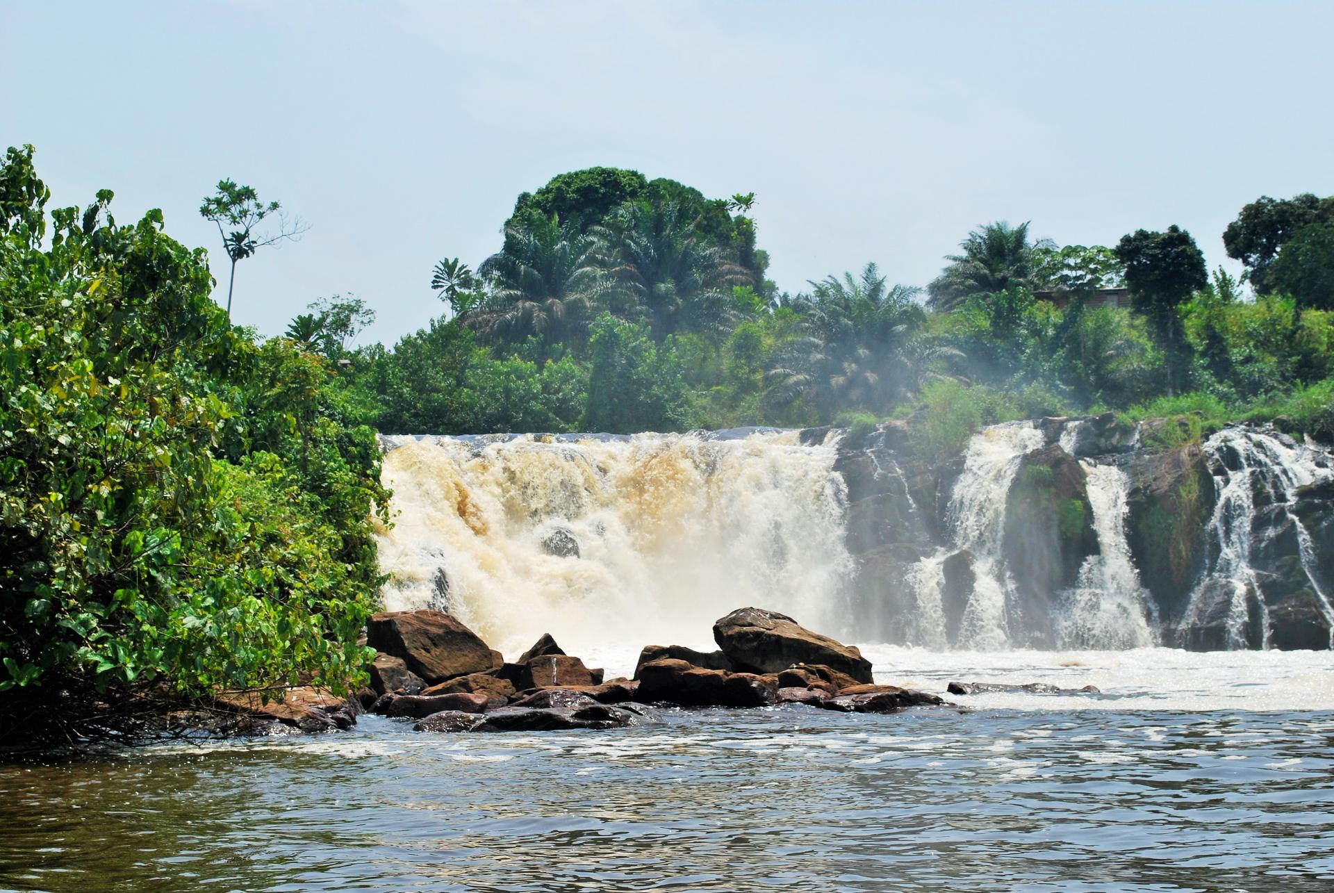 Les chutes de la Lobé