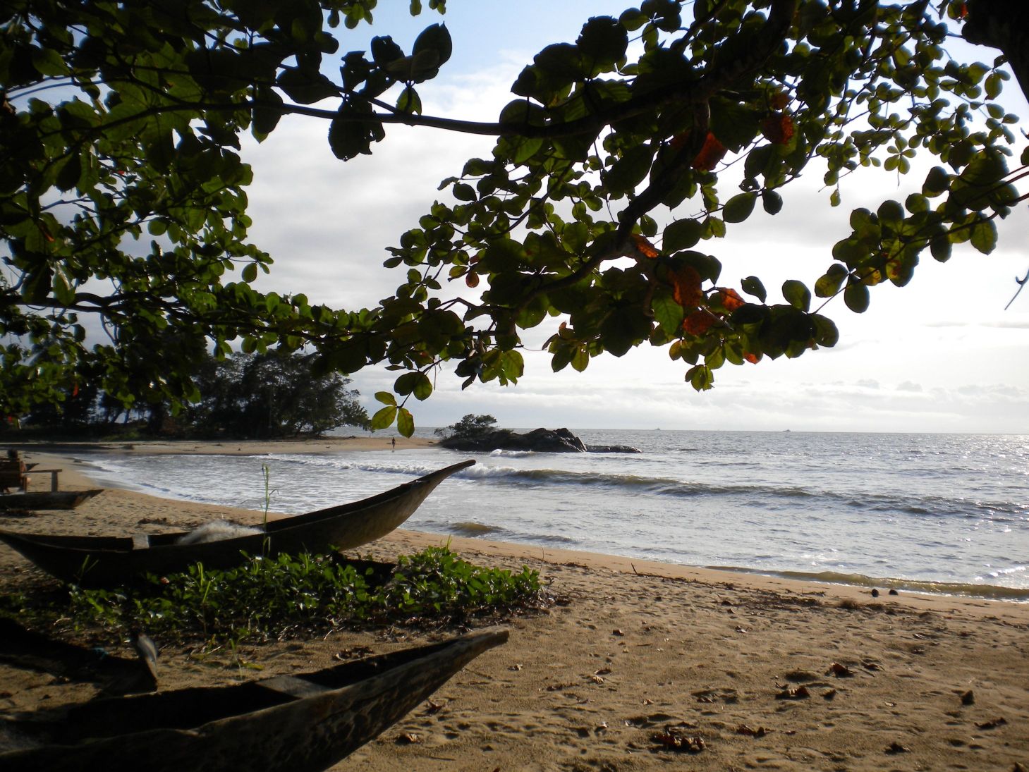 La plage de Kribi